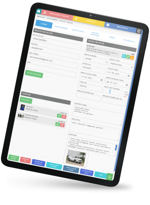 Automasyon Oto Servis Takip Programı Servis Yönetimi